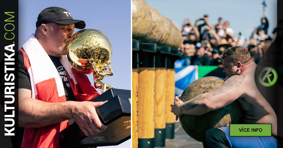 Letošní ročník Worlds Strongest Man ovládl Mitchell Hooper! Detailní